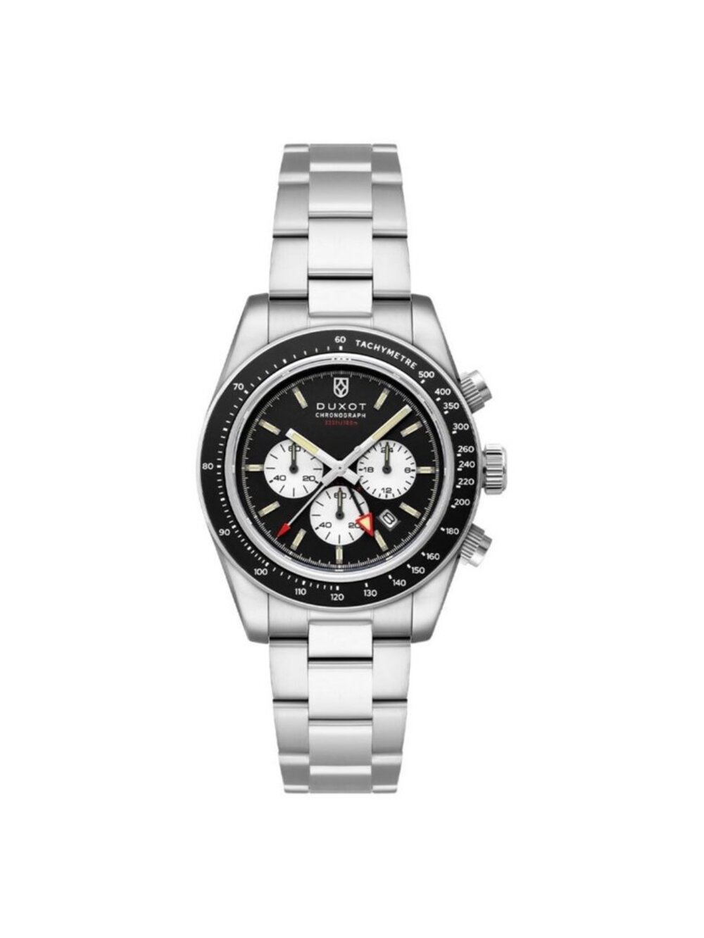 NWT Duxot Vitesse Chronograph Black Dial Men's Watch